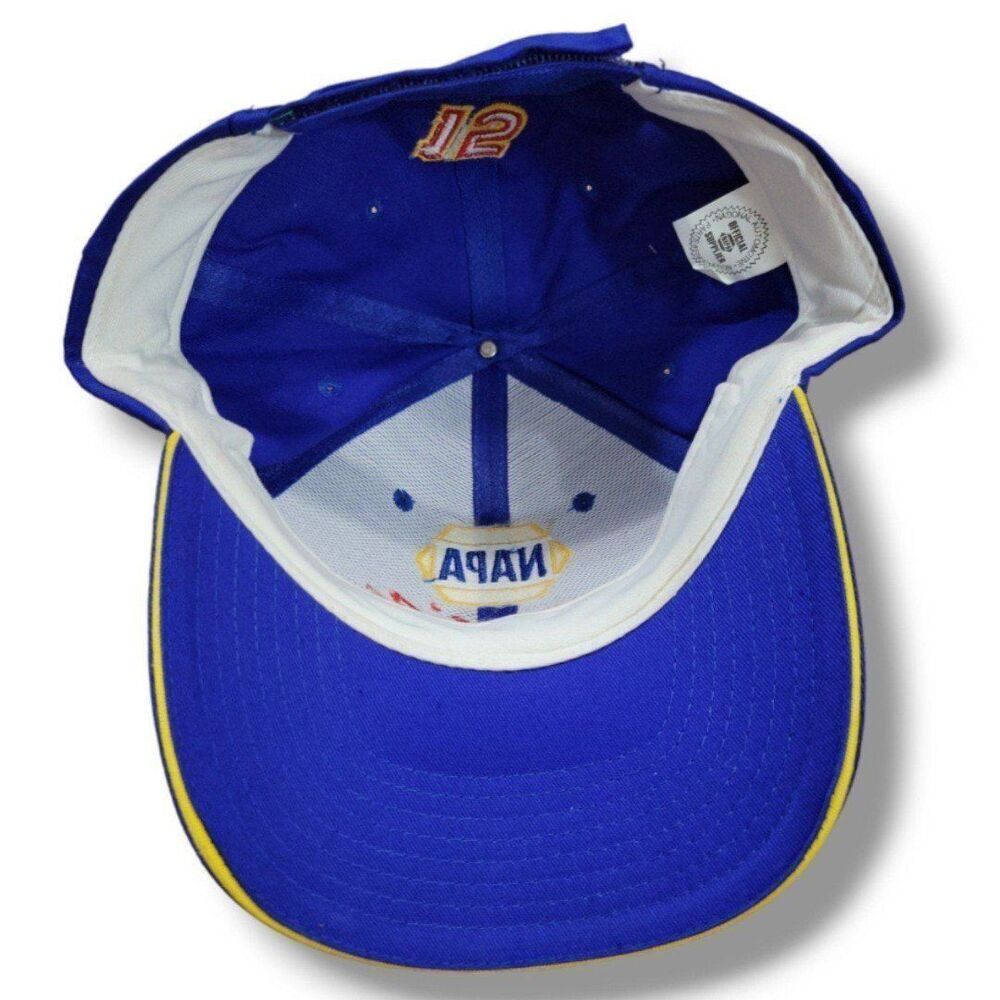 Vintage Napa Racing Hat OSFM Adjustable Strap Back Hat Embroidered Embroidery - Picture 7 of 9